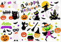 XIMISHOP 6sheet Halloween Gel Window Clings, Pumpkin Ghost Witch Gel Window Stickers Decoration Decals for Halloween Window Decor