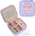 Teacher Appreciation Gifts for Women - Lavender Jewelry Case | Perfect for Teacher's Day, Retirement, or Birthday