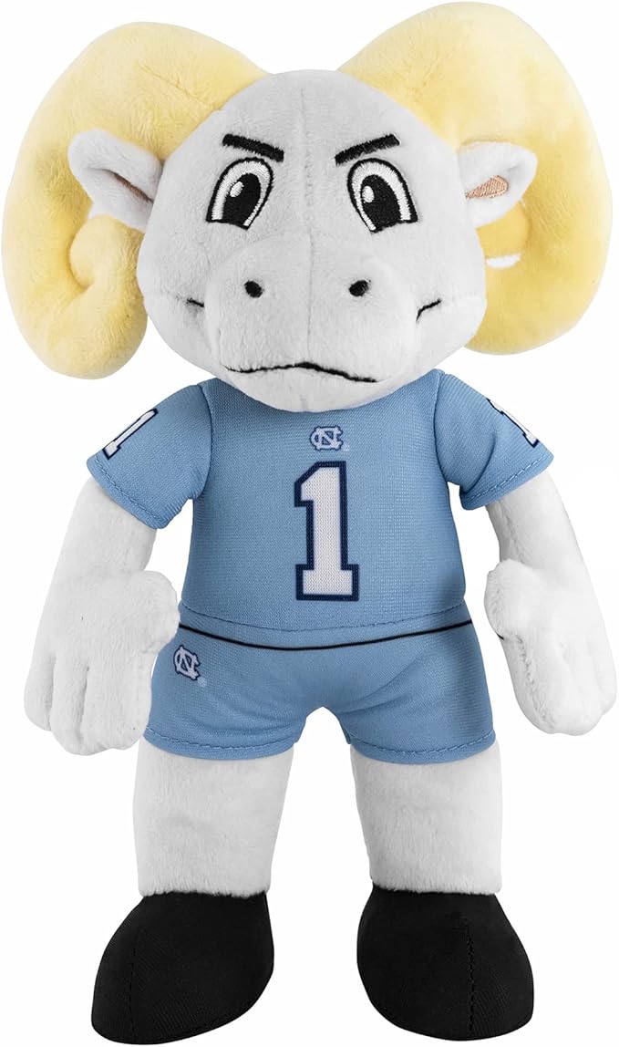 Bleacher Creatures North Carolina Tar Heels Rameses 10" Mascot Plush Figures - A Mascot for Play or Display