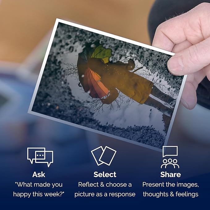metaFox - 52 Inspirational Cards, Positive Affirmations & Motivational Postcards, Picture Cards For Coaching & Therapy, Mindfulness, Original Motivational Deck