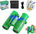 Binoculars for Kids,Compact and Portable 8x21 Kids Binoculars with Shoulder Strap, Storage Bag, 50 Birds Cartoon Stickers,Gift for 2-8 Years Boys and Girls,Suitable for Birdwatching, Camping