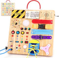 Hoarosall 23 in 1 Busy Board Montessori Toys for Toddler and 1-3 Year Old Boys and Girls