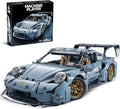 Sports Race Car Building Set Kit for Boys & Adults, 1:14 MOC Toys Racing Model Car Kits, Birthday Gift for Boys Kids Age 8-14 12-16