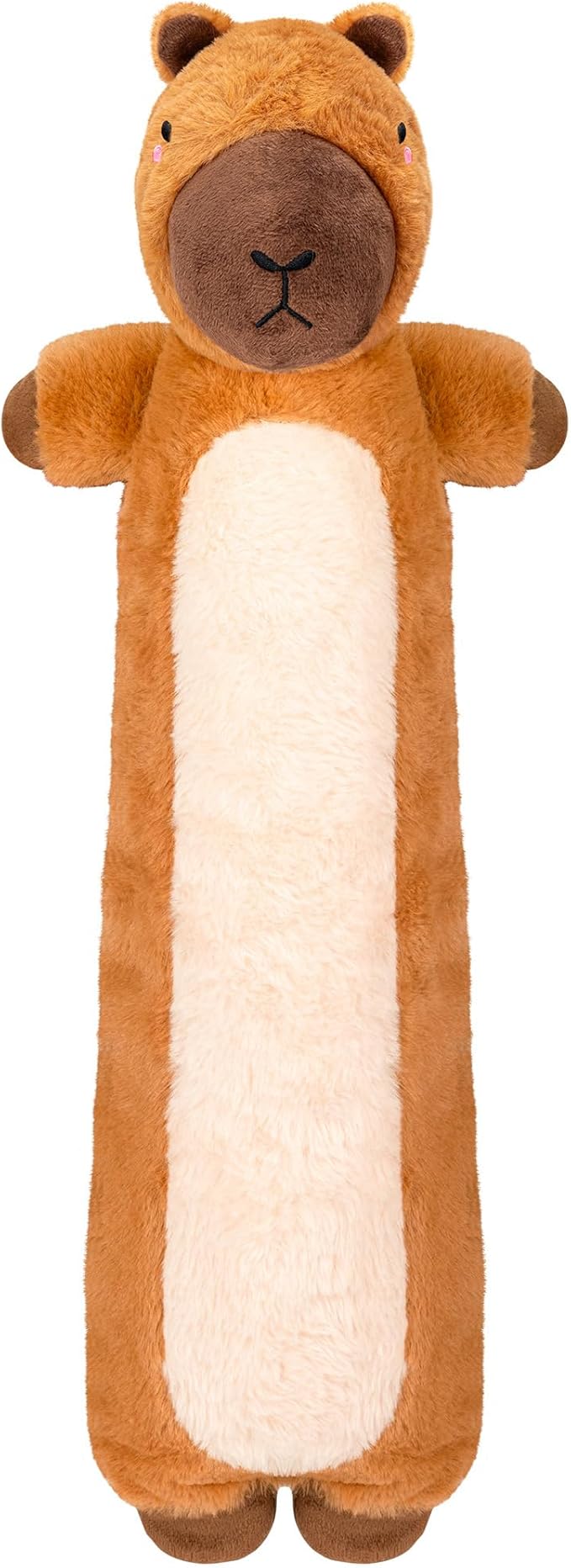 Happy Fuel Capybara Microwavable & Weighted Stuffed Animals - Unscented Heatable Plush Doll, Cute Capybara Plush Toys Gifts for Girls Boys and Kids