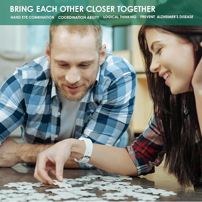 MOMIBOOK Puzzles for Adults 1000 Pieces Jigsaw Puzzles of Cat Book Club, Painting Image Animal Difficult Challenging Hard Impossible Puzzle Unique Funny Party Christmas Birthday Gifts