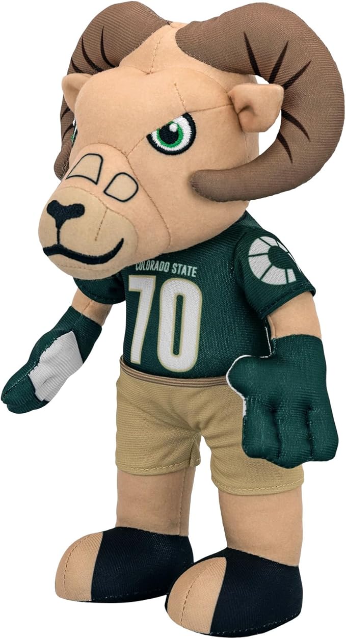 Bleacher Creatures Colorado State Cam The Ram 10" Mascot Plush Figure - A Mascot for Play or Display