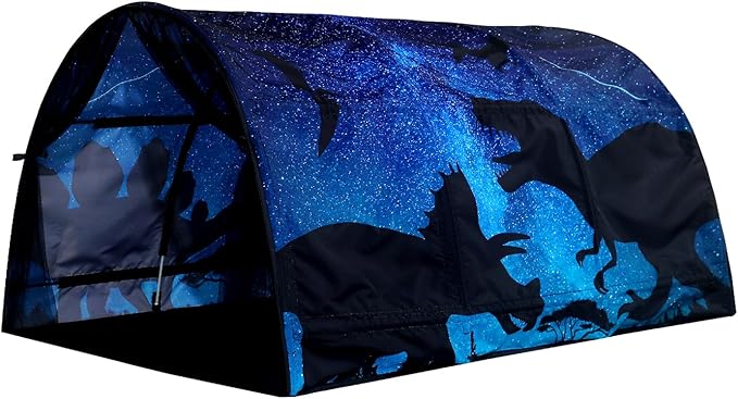 Bed Tent for Kids Lucky Castle Bed Tent Foldable Play House for Children Play Tents for Girls Boys Sleeping Canopy Playhouse