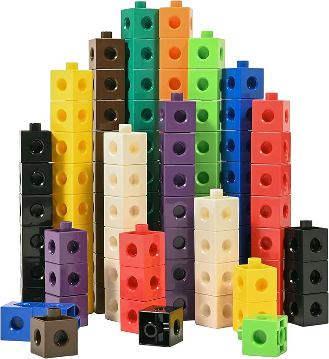 edxeducation Green-n-Learn Linking Cubes - Set of 100