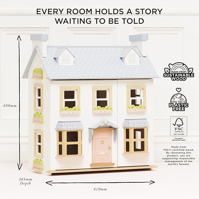 Le Toy Van Daisylane Collection Mayberry Manor Premium Wooden Toys for Kids Ages 3 Years & Up