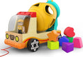 TOP BRIGHT Wooden Shape Sorter Toys for Toddlers Learning Sort and Match for 2 Year Old