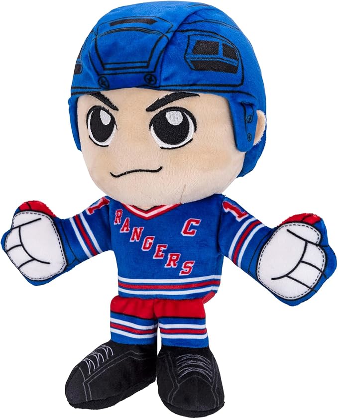 Bleacher Creatures New York Rangers Mark Messier 8" NHL Kuricha Sitting Plush - Soft Chibi Inspired NHL Legend