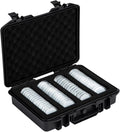 Coin Capsules Case,60 Pieces 46mm Coin Capsules,with Foam Separates and Plastic Storage Organizer Box,6 Sizes (20/25/30/35/40/46mm) Coins Collector Case Holder