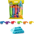 Crayola Silly Scents Play Sand – 60 Mini 1oz Tubs of Moldable Sensory Sand in 6 Bright Colors | Halloween Party Favors, Trick or Treat Goodie Bags, Classroom Prizes, Sensory Toys, Christmas Gifts