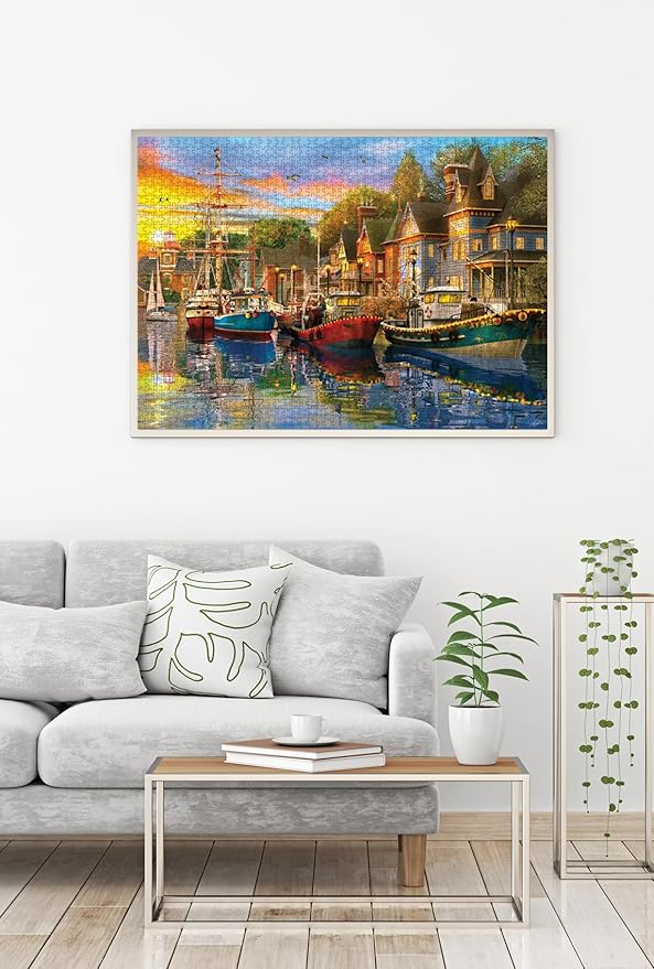 Anatolian Puzzle - Harbour Lights, 1500 Piece Jigsaw Puzzle, #4564