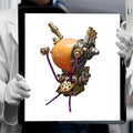 Mechanical Metal DIY 3D Insect Brass Puzzle (Snail-O)