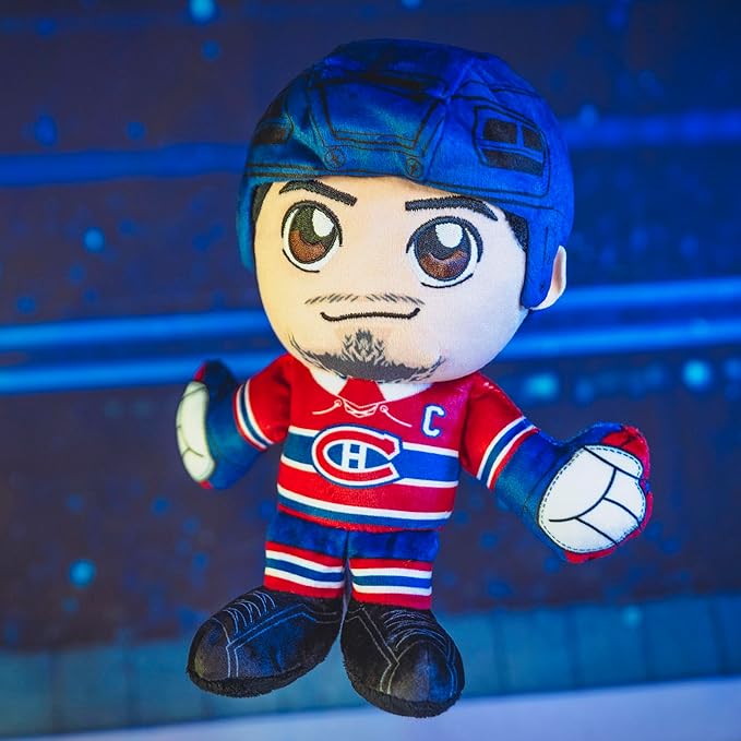 Bleacher Creatures Montreal Canadiens Nick Suzuki 8" NHL Kuricha Plush - Soft Chibi Inspired NHL Superstar