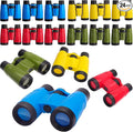 ASONA 24 PCS Binoculars for Kids with Neck String, Bulk Toy Binoculars Nature Exploration Toys Safari Jungle Animal Theme Party Favors for Bird Watching Camping Hunting Hiking Supplies
