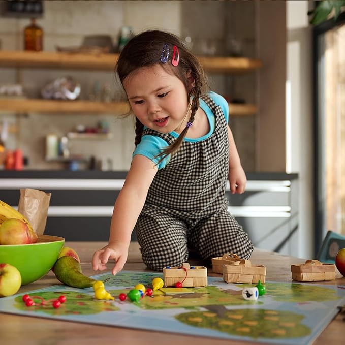 HABA Orchard Game - A Classic Cooperative Introduction to Board Games for Ages 3 and Up (Made in Germany)