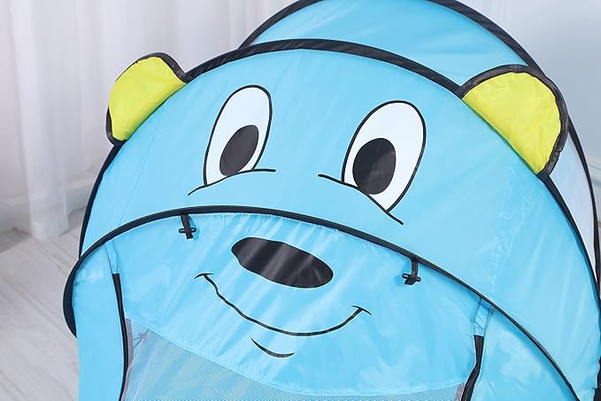 Kids Play Tents – Collapsible Tent for Boys Girls Gift - Large Foldable Playhouse Indoor/Outdoor Fun - Pop up Tent Toys for Age 1 and up Child Birthdays Presents (MK Mouse)