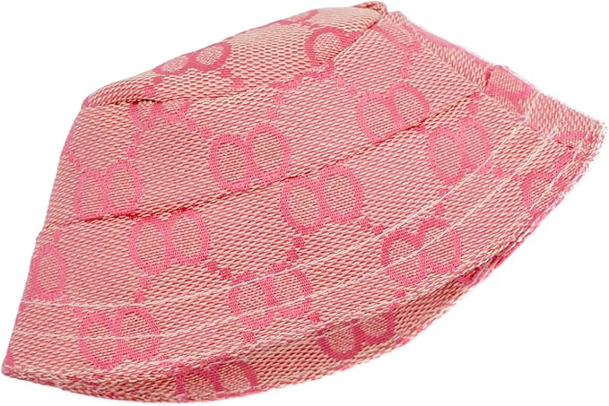 Clothes Compatible with Labubu 17cm Dolls, Premium Handmade Dolls Accessories with Chic Grid Hat & Clothes 2 Piece Set, High-End Fashion Outfit for Play & Display, No Doll, Pink