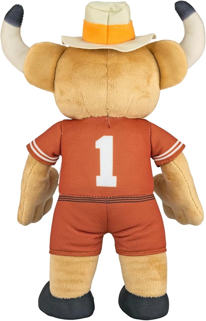 Bleacher Creatures Texas Longhorns Hook 'Em 10" Mascot Plush Figure - A Mascot for Play or Display