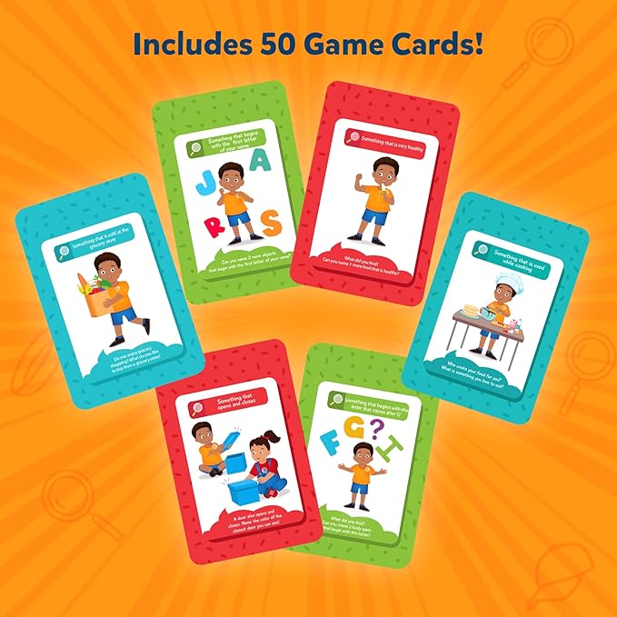 Skillmatics Scavenger Hunt Card Game - Found It, Educational Learning Toys, Perfect for Home, School, Travel, Playdates & Party Games, Gifts for Kids and Families, for Ages 4, 5, 6, 7