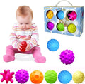 Sensory Balls for Baby Sensory Baby Toys 6 to 12 Months for Toddlers 1-3, Bright Color Textured Multi Soft Ball Gift Sets, Montessori Toys for Babies 6-12 Months Infant Toys (6 Pack)
