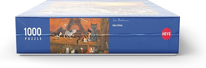 MyPuzzle Cats in Paris - Sven Hartmann - Premium 1000 Piece Jigsaw Puzzle for Adults