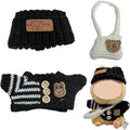 Clothes Set Compatible with 17cm Doll, Hat and Overalls Set for 15cm Doll Accessories Suit, Cute Clothe for Dress up Unique Style (MY3)
