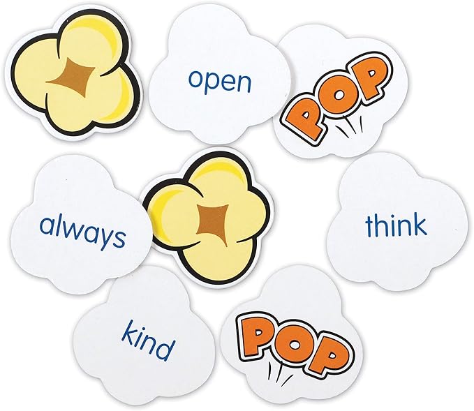 Learning Resources Pop for Sight Words Bundle,Language Building Skill Games, Homeschool or Classroom, 2-4 Players, 100 Card Set, Ages 5+