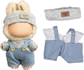 Clothes for 15/17cm Dolls(NO Doll) - Outfit for Labubu with Accessories Suit - Clothes Set for Dolls Dress Up