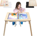 MEKA Sensory Table 6-in-1, Includes 6 Play Panels and 2 Sensory Bins (Lights Sold Separately)