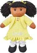 Let's Make Memories Personalized Rag Doll - Mini-Me Doll - Doll for Girls - Toy for Girls - Black Hair