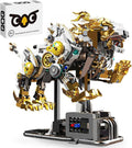 Mechanical Lion Building Sets, Movable Animal with Display Stand Adults Home or Office Decor STEM Building Blocks Toy Gifts for Teens Boys Ages 12 13 14 (1073PCS)