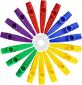 LovesTown Kazoo, 18 PCS Kazoos Bulk Musical Instruments for Kids Adult Classroom Suprise Party Supplies