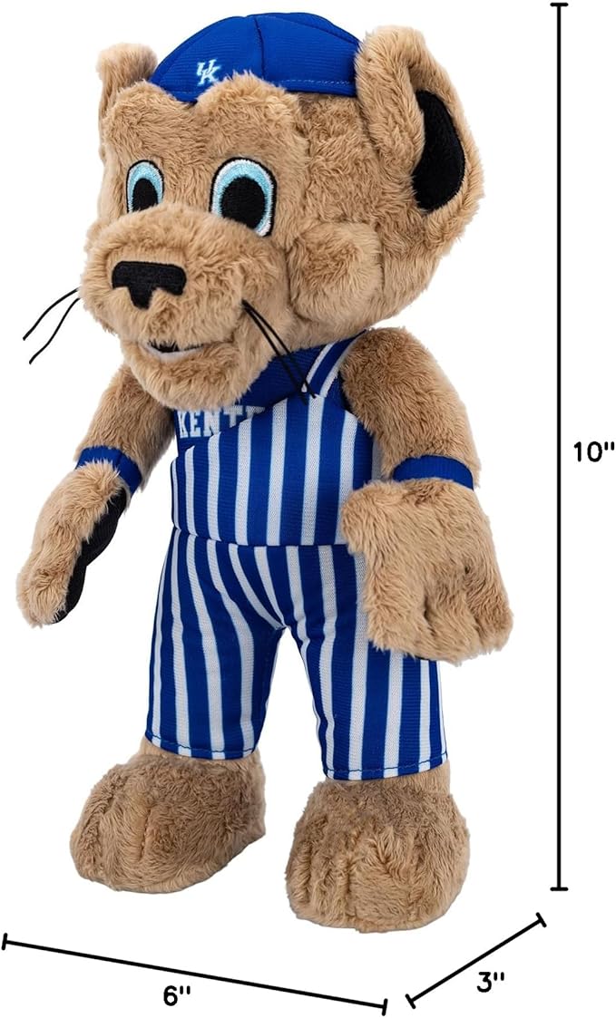 Bleacher Creatures Kentucky Wildcats Scratch 10" Mascot Plush Figure - A Mascot for Play or Display