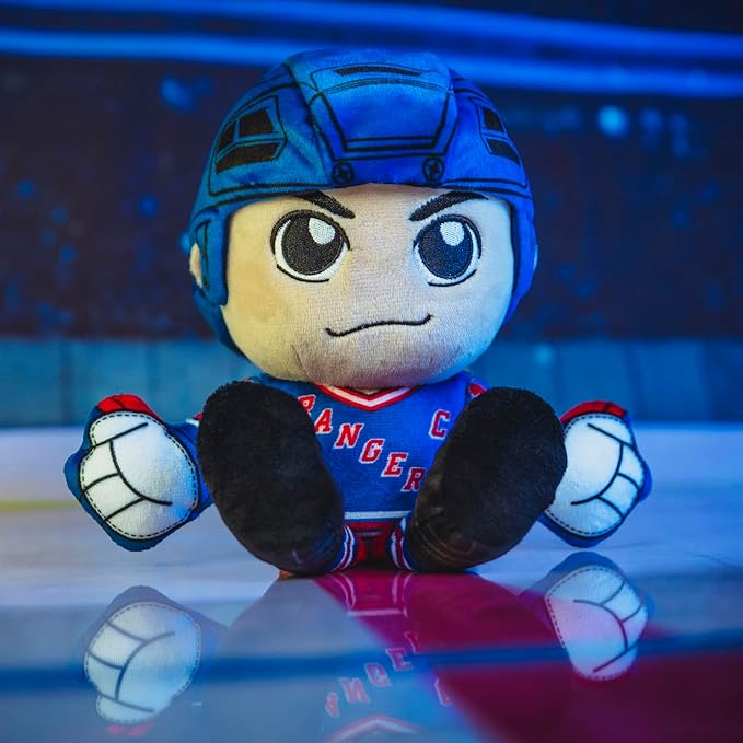 Bleacher Creatures New York Rangers Mark Messier 8" NHL Kuricha Sitting Plush - Soft Chibi Inspired NHL Legend