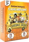 108 Feelings & Emotions Cards - Flashcard Game for Kids Emotional Intelligence - Facial Expressions & Scenarios - U.S. Company