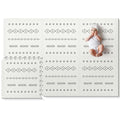 Baby Foam Play Mat, PIGLOG 72x48 Baby Crawling Mat, Floor Mats for Kids for Infants with Interlocking Floor Tiles, Toddler Playmats for Indoor and Outdoor, Easy to Clean Playroom Mats, Bohemia