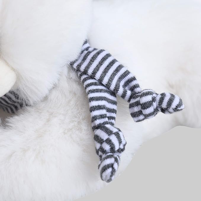 Dilly dudu White Cat/Kitten Stuffed Animal Plush Toy Best Gifts 8-Inch