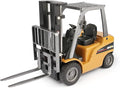 duturpo 1/50 Scale Diecast Forklift Truck Toys, High Detail Metal Construction Vehicles Model Toy for Kids (Forklift)