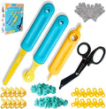 Cardboard Tools for Kids with Cutter &Tool Box, 87 PCS Cardboard Construction Kit for Family & Team Activities, Creative STEM Educational Toys Gift for Boys and Girls Aged 5+