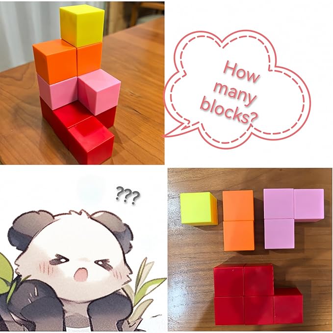 Toys for 3 4 5 6 Years Old Toddlers, Magnetic Blocks 1.18 inch,40PCS Medium Magnetic Building Blocks, Magnet Cubes, Preschool STEM Sensory Toys, Montessori Autism Toys, Birthday