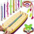 Braided Friendship Bracelet Making Kit for Girls 6-12, DIY Arts & Crafts String Toy Bulk Set, Kids Paracord Jewelry Maker, Popular Creative Christmas Birthday Gifts for Kids Ages 7 8 9 10 11(112PCS)