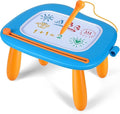 Smasiagon Magnetic Drawing Board for Kids - Toddler Toys for Age 1-2 Boys Girls - Educational Learning Toys for 1 2 3 Year Old Baby Birthday Gifts (Blue)