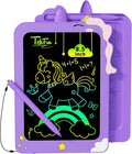 TEKFUN Birthday Gifts for Girls, 8.5inch Doodle Board, LCD Writing Tablet for Kids, Writing Pad Drawing Tablet, Travel Toys for 3 4 5 6 7 8 Year Old Boys Girls Birthday Christmas Gifts(Purple)