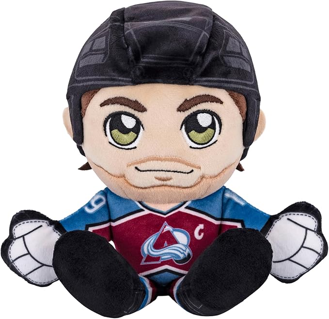 Bleacher Creatures Colorado Avalanche Joe Sakic 8" NHL Kuricha Sitting Plush - Soft Chibi Inspired NHL Superstar