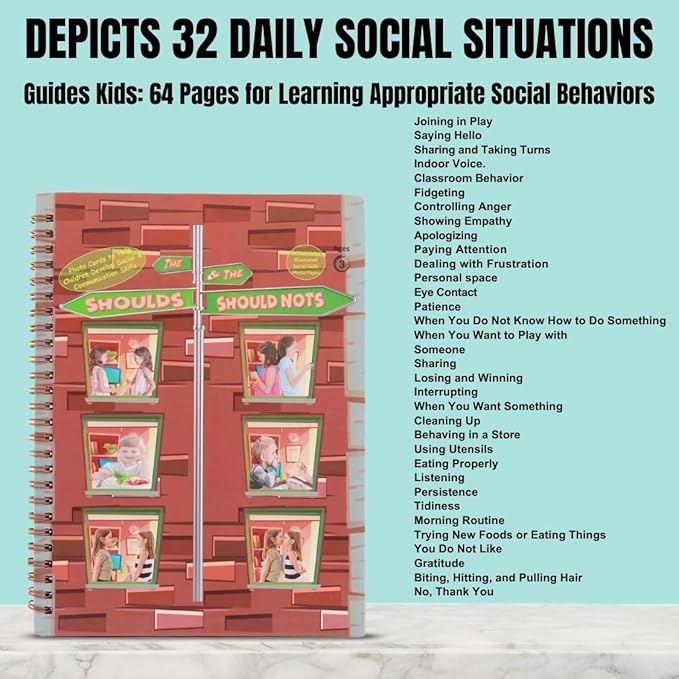 Social Skills Boost Social and Communication Skills Autism ADHD Encourage Positive Decision Making Social Emotional Learning Activities The Shoulds and Should Nots