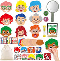 Cinrobiye Social Emotional Learning Activities Montessori Sensory Emotional & Feelings Creative Crafts Set with 9 Face Boards Emotion Flashcards Feelings Sensory Bottles Therapy Game for Preschoolers