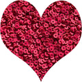 3000Pcs Clay Beads Flat Round Polymer Bead Vinyl Heishi Beads Flat Round Polymer Bead for Jewelry Making Necklace Bracelet (16-Deep Red)